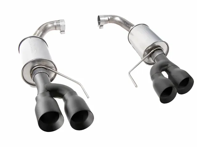 2018-2026 Roush Mustang GT Black-Tip Axle-Back Exhaust — image 1