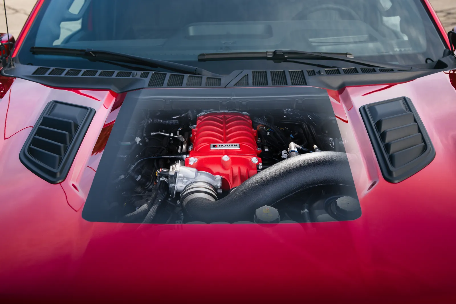 2021-2026 Roush F-150 Supercharger Kit | 705HP — Red Edition
