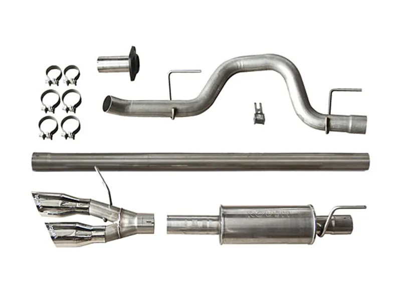 Roush 2011-2014 F-150 Cat-Back Exhaust - 6.2L/5.0L/3.5L Side Exit — image 1